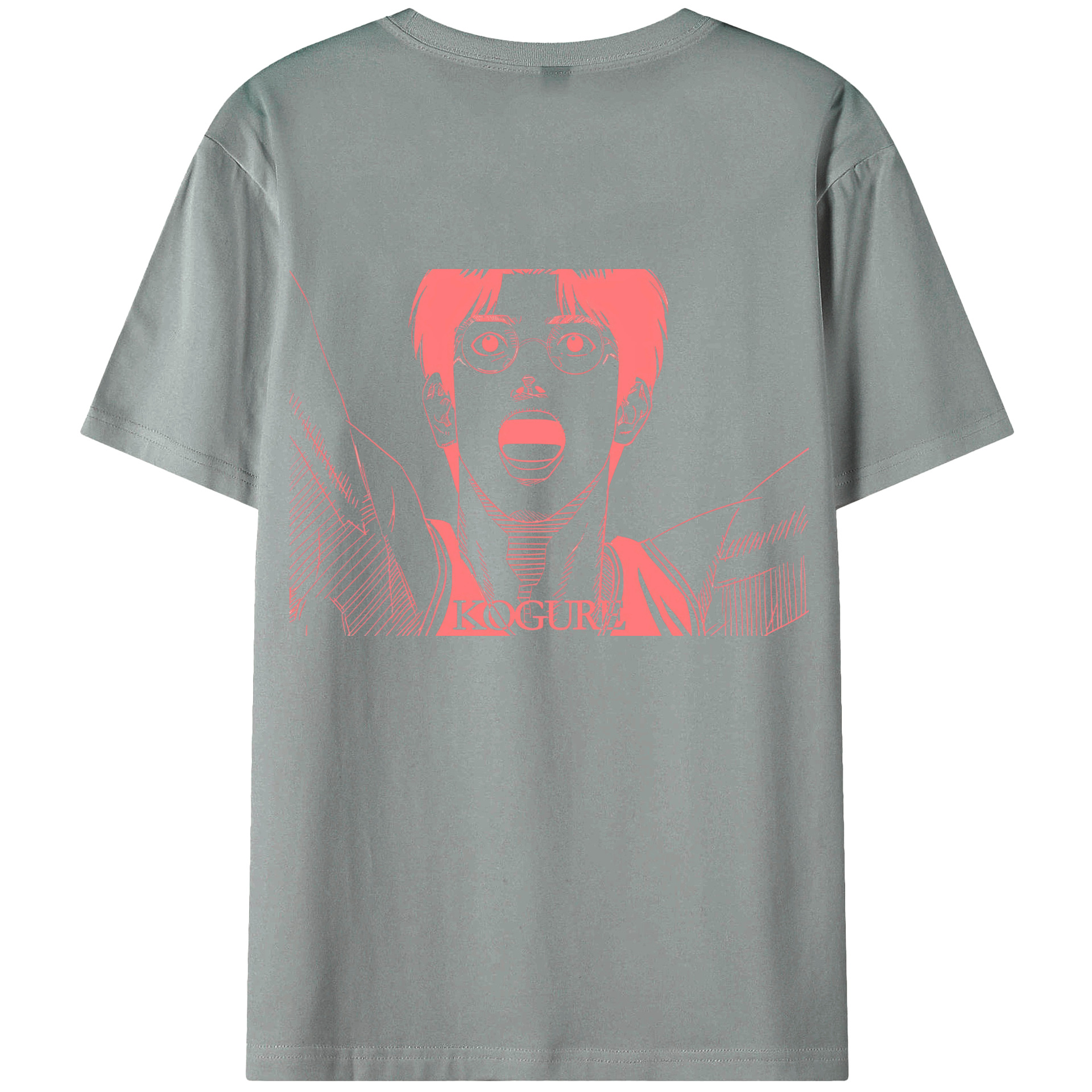 （画像用） SLAM DUNK／スラムダンク 綿100％ メンズ半袖Tシャツ（バックプリント） 通気性